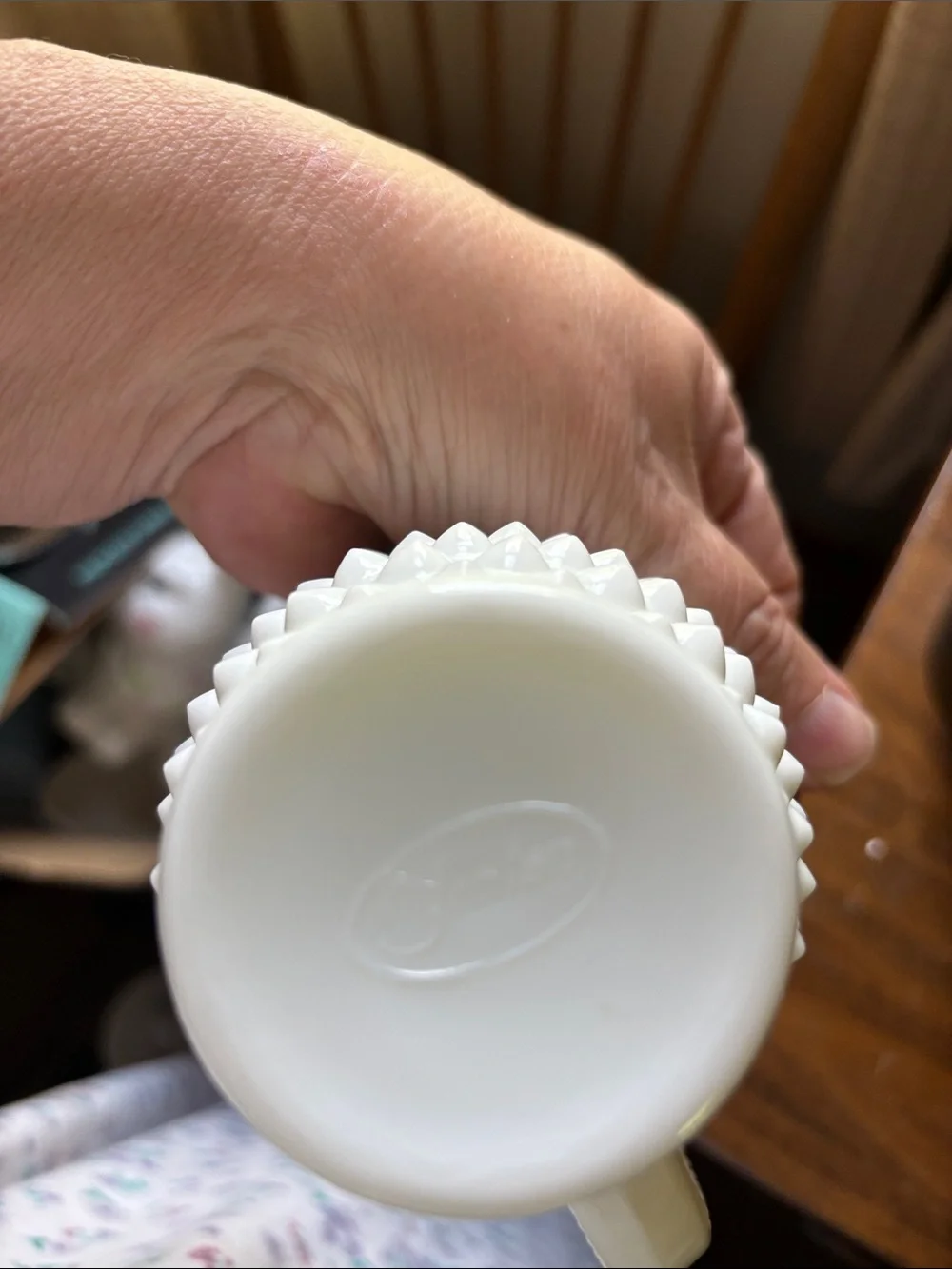 Fenton white hobnail bundle